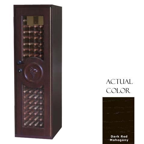 Vinotemp VINO-250CONCORD-DRM 160 Bottle Concord Series Wine Cellar - Glass Doors / Dark Red Mahogany Cabinet