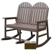 Eagle One Recycled Plastic Alexandria Double Rocker - Brown