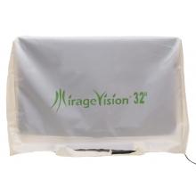 MirageVision HD Outdoor TV with Dust Cover
