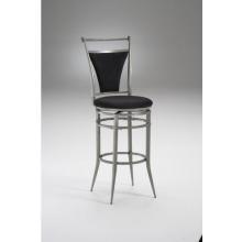 Hillsdale Cierra 30 Inch Swivel Bar Stool - Black/Pewter - 4903-830