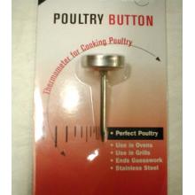Stainless Poultry Thermometer Button