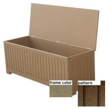 Eagle One Recycled Plastic Sydney Flat Top Deck Box New England Pattern - Driftwood