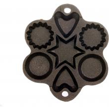 Cajun Cookware Pans Star Cast Iron Muffin Pan