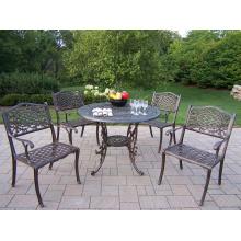 Oakland Living Mississippi 5 Piece Outdoor Dining Set