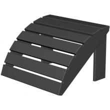 Poly-Wood Recycled Plastic Wood Classic Adirondack Ottoman For Curve Back Adirondack Chair