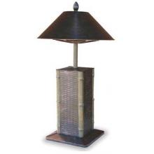 UniFlame Patio Heaters Sumatra Style Cast Aluminum Table Top Electric Patio Heater