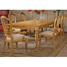 Hillsdale Wilshire 7-piece Rectangle Dining Set With 4 Side Chairs And 2 Arm Chairs - Antique Pine - 4507dtbrctcsc