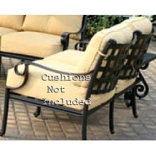 Alfresco Home Chateau Deep Seating Love Seat - Antique Topaz