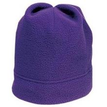 Port Authority R-Tek Stretch Fleece Beanie - Purple
