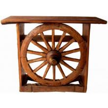 Groovy Stuff Teak Wood Cattle Barons Bar - TF-772