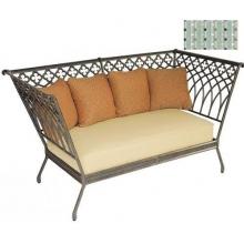 Windham Castings Provence Salon Day Bed Cushion , Staccato Sun Sea LX