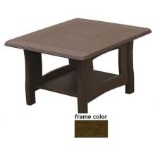 Eagle One Recycled Plastic Newport End Table - Brown