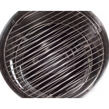 Inside View Showing Cooking Grids and Water Pan