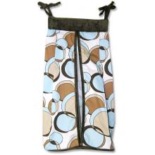 Trend Lab Diaper Stacker - Bubbles Teal