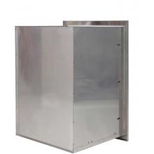 BBQ Guys 260 Series Roll Out Trash Bin Back View