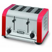Viking VT401BR Professional 4-Slot Toaster - Bright Red