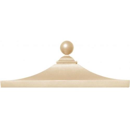 Regency Decorative Top W/ Ball Finial - Sandstone Regency Decorative Top W/ Ball Finial - Sandstone