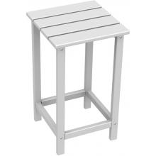 Poly-Wood Recycled Plastic Wood Long Island Adirondack Counter End Table - 15 Inch Square
