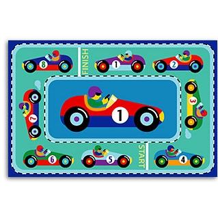 Olive Kids Laminate Placemat - Vroom!