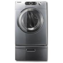 Samsung Dryers 7.3 Cu Ft. With Front Load Super Capacity And 9 Presets Gas Dryer, Stratus Grey - DV328AGG