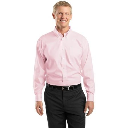 Red House Non-Iron Pinpoint Oxford Shirt Medium - Pink