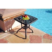 Caluco Florence Aluminum 21 Inch Side Table