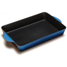 Lodge Roasters Cast Iron Enamel Roaster, Gradated Blue - ECR33