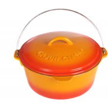 Cajun Cookware Dutch Ovens 9 Quart Enamel Cast Iron Dutch Oven