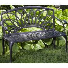Alfresco Home Wisteria Garden Bench - Dark Walnut