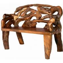 Groovy Stuff Badland Teak Wood Root Bench - TF-817