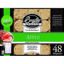 Bradley Technologies Smoker Bisquettes, Apple (48 Pack)