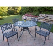 Oakland Living Capital Mississippi Aluminum Dining Set