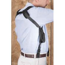 Uncle Mikes Pro-Pak Horizontal Shoulder Holster Black Nylon, Size 15