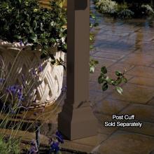 Keystone Series Standard Mailbox Post - Bronze