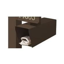 Keystone Series Newspaper Holder - Bronze