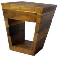 Groovy Stuff Teak Wood Taper Seat - TF-854