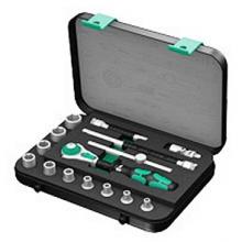 Wera Zyklop 15 Piece Imperial Ratchet Set 1/4 Drive W/ Case