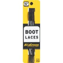 LaCrosse 76in Boot Laces - Black With Brown