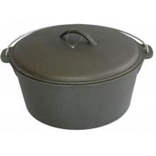 Cajun Cookware Dutch Ovens 9 Quart Cast Iron Dutch Oven
