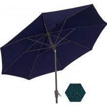 FiberBuilt Umbrellas Patio-Tilt Aluminum Umbrella