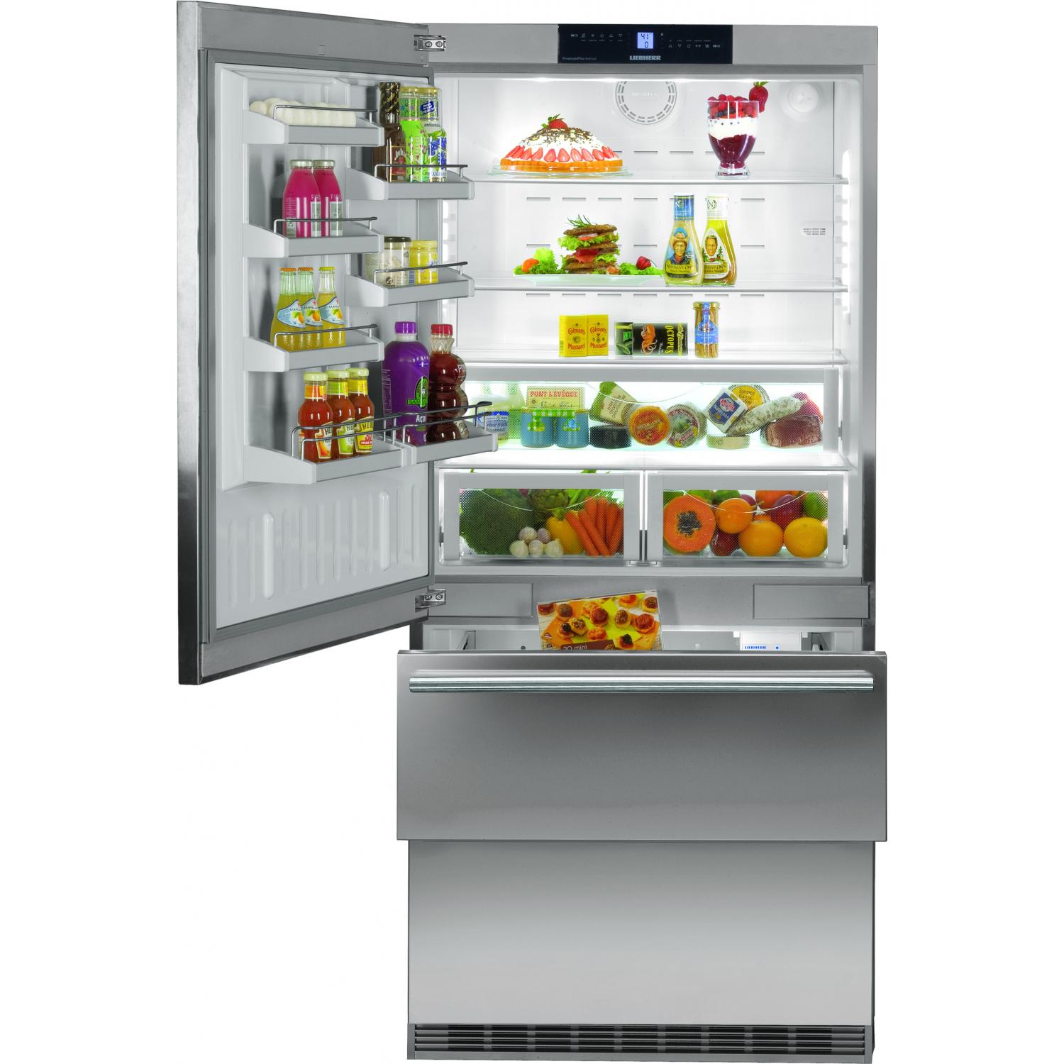Liebherr 19.4 Cu. Ft. Bottom Freezer Refrigerator With Left Hinge - Stainless Steel - CS-2061