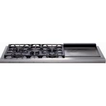 DCS Gas Range 48 Inch Burner View from top