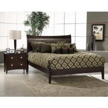 Hillsdale Tiburon Bentwood Espresso Wood Platform Bed Set - Queen - 1418507PLTB