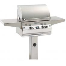Fire Magic Aurora A430 Gas Grill On In-Ground Post
