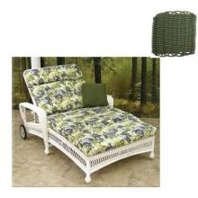 North Cape Montego Wicker Double Adjustable Chaise Lounge - Sea Grass
