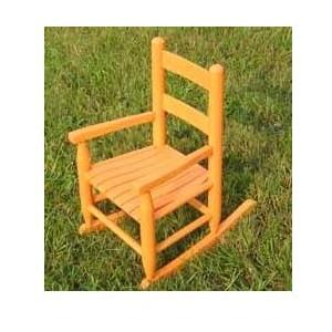 Dixie Seating Medium Oak Child Rocker Slat Dixie Seating Medium Oak Child Rocker Slat