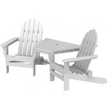 Poly-Wood Recycled Plastic Wood Classic Adirondack Bench