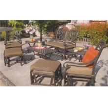 Darlee Santa Monica Aluminum Lounge Set