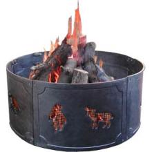 Landmann Wildlife Black Cast Iron Fire Ring