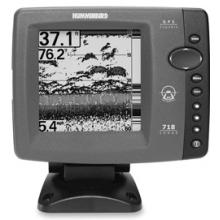 Humminbird 718 Fishfinder With Transom Mount Transducer